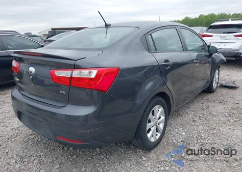 2013 Kia Rio Ex из США, поврежденный, VIN KNADN4A34D6285952